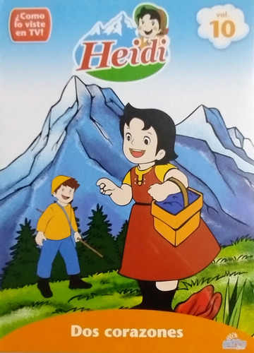 Heidi Dibujos Animados Dvd Nuevo Cómo Lo Viste T V Vol.10