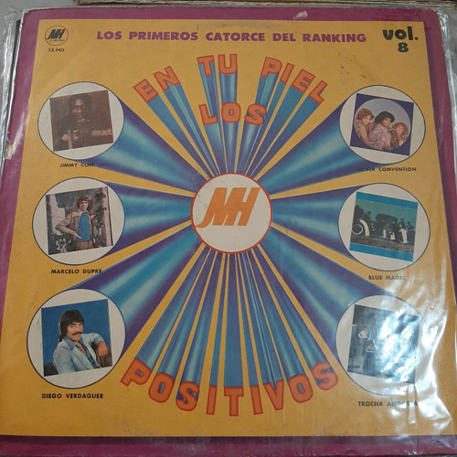 Vinilo En Tu Piel Los Mh Positivos Vol 8 Cp2