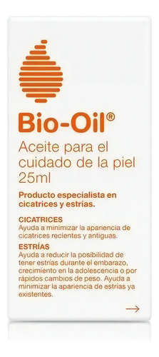 Bio-oil Aceite 25 Ml. Momento De Aplicación Día/noche Tipo De Piel Cicatrices Y Estrías