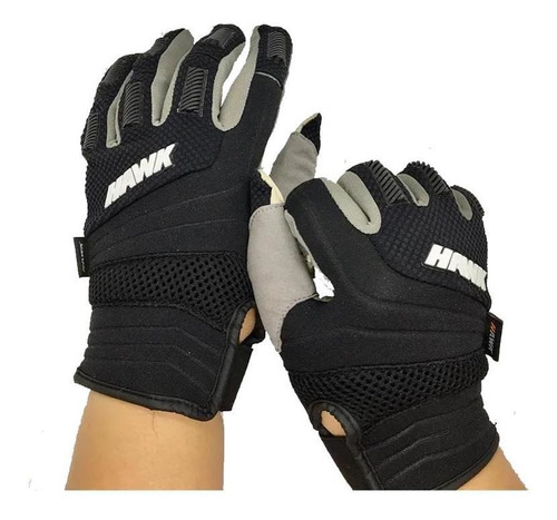 Guantes Hawk Fit Camel Full Finger Tactil - Cycles Motos!