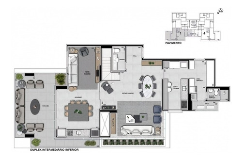 Imagem 17 de 20 de Apartamento No Cabral De 192,04 M2 Com 3 Quartos - La15917.403-rede - La15917.403