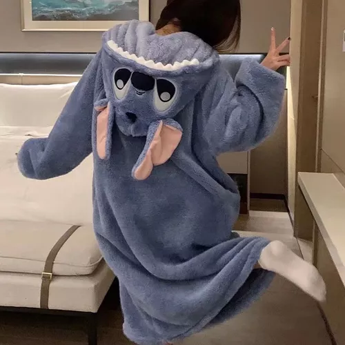 Kigurumi Stitch Bordado Plush Pijama Disfraz Stock - $ 1.400,00 en Mercado  Libre