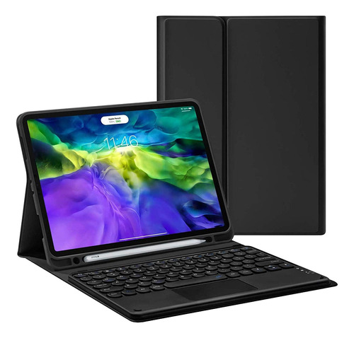 Funda Para iPad Pro 9,7  Teclado Tactil Bluetooth Slim Folio