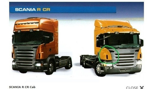 Imagen 3 de 5 de Toma De Aire Camión Scania Serie 5 Izq/der