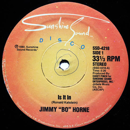  Jimmy  Bo  Horne - Wanna Go Home With You 12  Vg