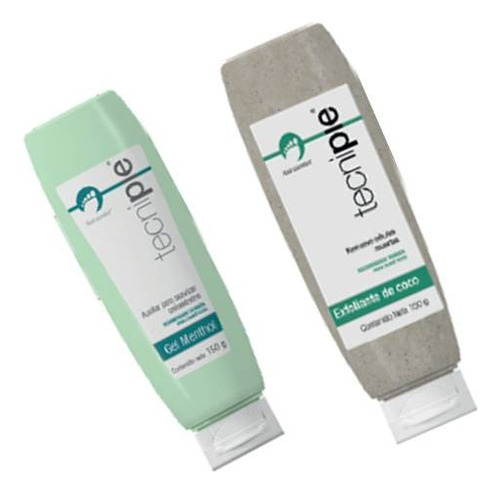 Gel Mentol Y Exfoliante De Coco Tecnipie Coco Y Mentol