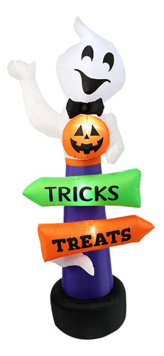 Decoración Inflable De De Halloween, Calabaza Soplada,