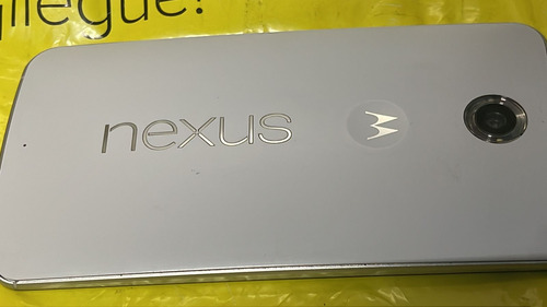 Motorola Nexus 6 Xt1100 Blanco Muy Buen Estado Y Funcional. Libre¡¡ (Usado)