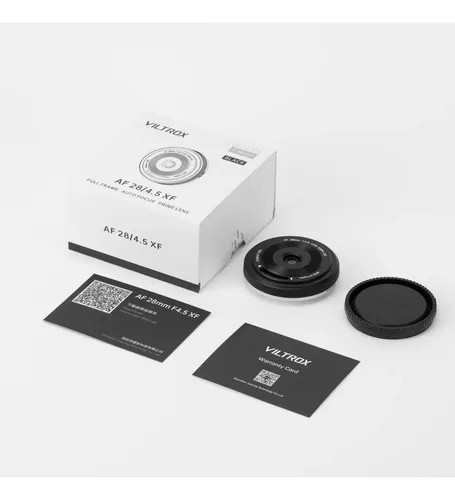 Lente Full-frame Viltrox Af 28mm F4.5 Para Fujifilm X-mount