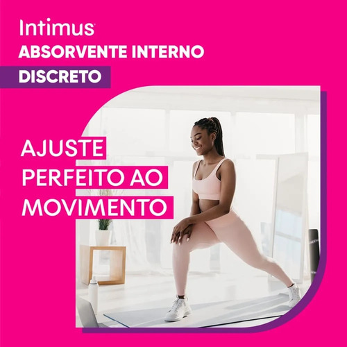Absorvente Interno Intimus Super Cobertura Dermoseda 16un