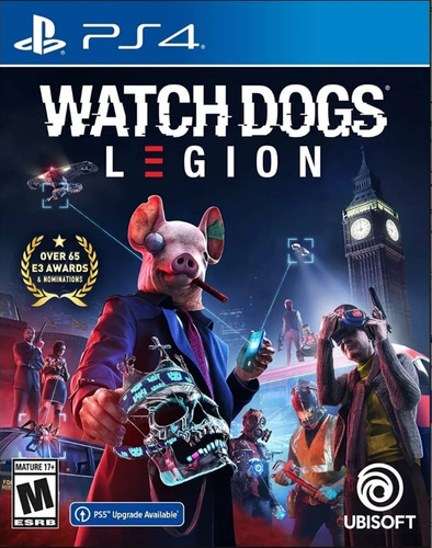 Watch Dogs Legion Ps4 Ps5 Fisico Nuevo Sellado Disponible