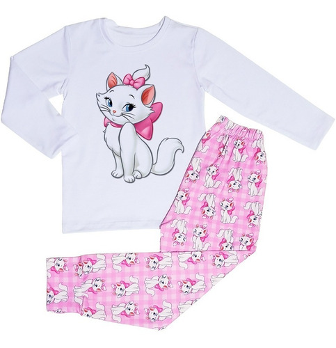 Pijama Manga Larga Moda Infantil Marie