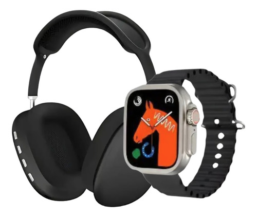 P9 Ultra 2 Set De Reloj + Audifonos +7 Colores De Correas