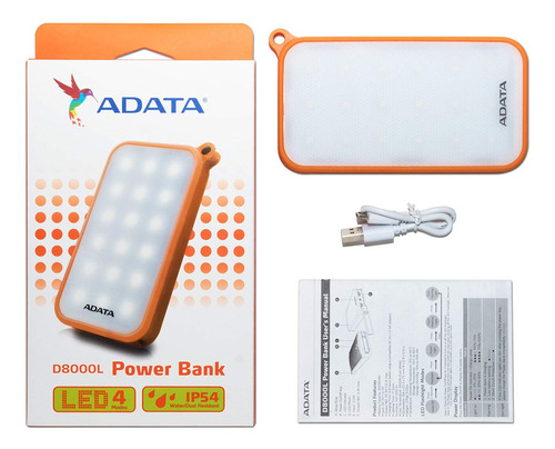 Ad8000l-5v-cor Bateria Externa Adata Powerbank 
