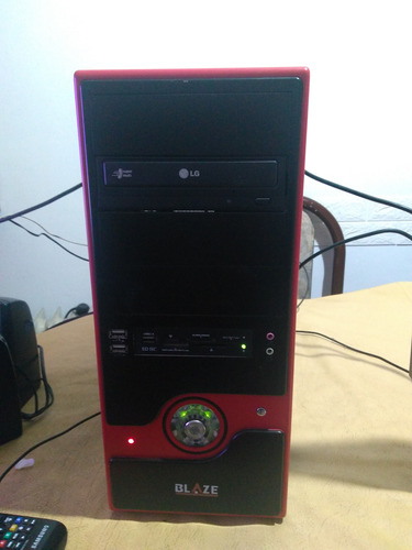Pc Blaze Pentium E5200 Dual Cor Disco 300gb Ram 2gb Solo Cpu (Usado)