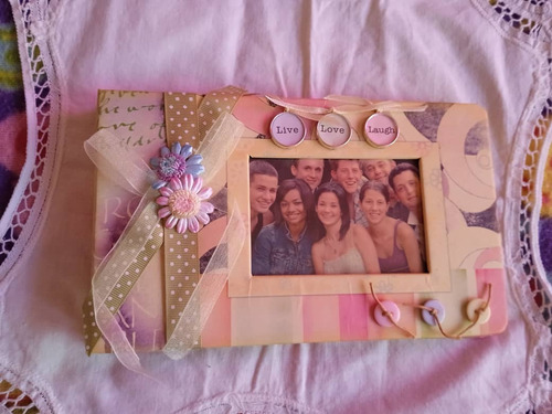 Bello Album Para Fotos Tamaño Postal 10 X 15 Cms