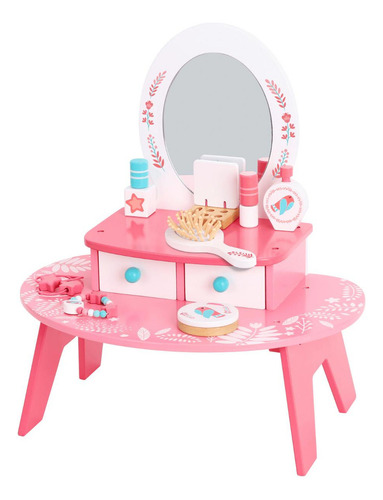 Penteadeira Infantil De Madeira Tooky