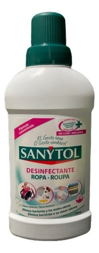Desinfectante Para Ropa Sanytol De 500ml