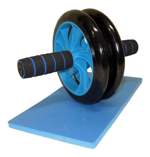 Rueda Power Roller Para Abdominales (alfombra De Regalo)