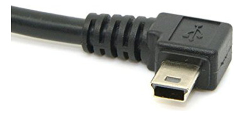 Usb B Macho De 5 Pinos Com Ângulo Reto De 90 Graus Em Relaç