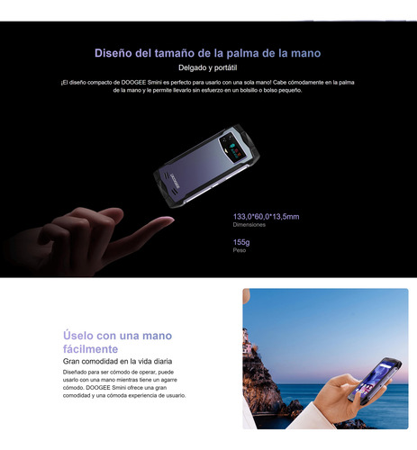 Doogee Smini - El Celular Más Resistente A Golpes
