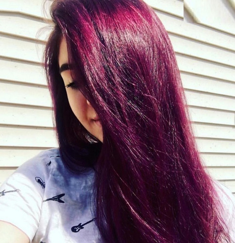 Tinte Strawberry Leopard Merlot Fuschia Semi Permanen 236ml.