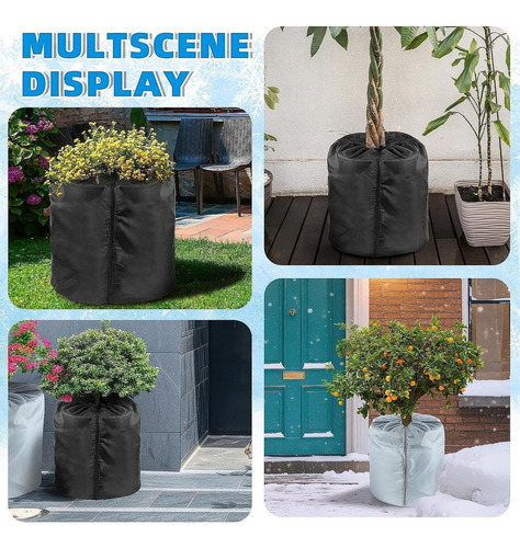 Funda Protectora Para Contra Heladas, Bolsa De S Negro