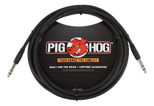 Cable Pig Hog Ptrs10 Plug Para Monitores Stereo 3 Metros