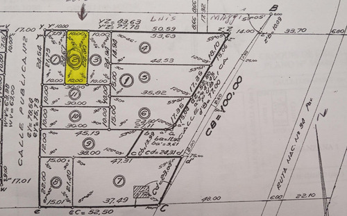 Venta / Terreno / Bo. Güemes / A Mts. Ruta 34