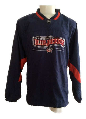 Sudadera Columbus Blue Jackets Entrenamiento Hockey Nhl Ccm