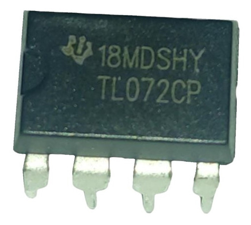 Circuito Integrado Tl072 Stmicroelectronics Dip-8 (5 Piezas)
