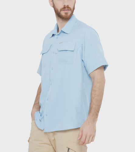 Camisa De Hombre Raven M/c - Montagne Tienda