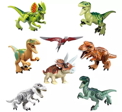 Brinquedo Dinossauro Rex Attack Branco Para Colorir + Pincel + 6 Tintas