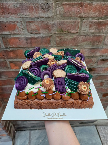 Torta Brownie Candy Ferrero Rocher Bon O Bon Oreos 20cm