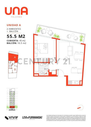 Venta Palermo Departamento 2 Amb Pre-venta (inicia Dic-23)