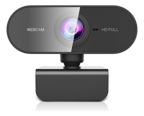 Cámara Web 2k Hd Con Micrófono Y Luz - Soporte Pc/mac/laptop