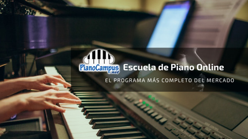 Curso De Piano  Desarrollo Completo 60 Horas Vídeo Hd + Pdfs