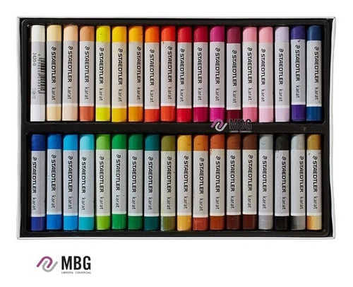 Imagen 2 de 3 de Pasteles Oleo Staedtler Por 36 Colores