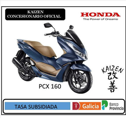 Honda Pcx 160 Okm Entrega Inmediata Kaizen La Plata 