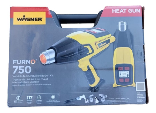 Pistola De Calor Furno 750 Wagner 110v Frio/caliente