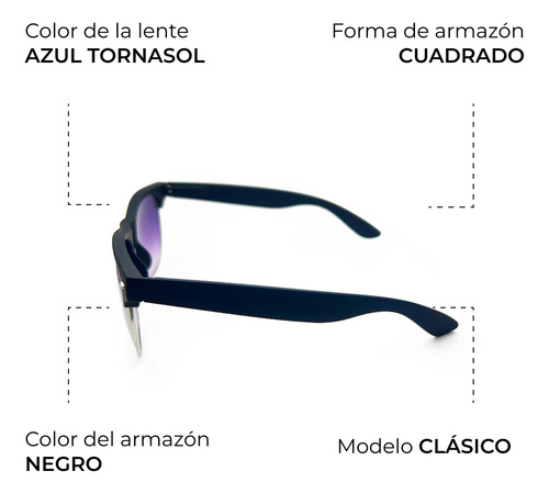 Gafas Solares Retro De Arillo Diseño Clásico Unisex Uv