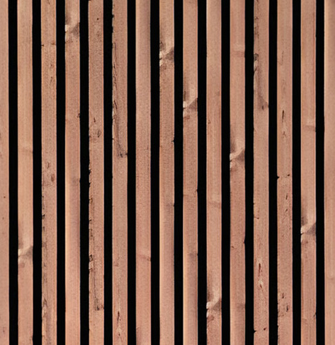 Wall Panel® Revestimiento Acustico Interior 60cm X 2.40m Nogal Marrón Oscuro