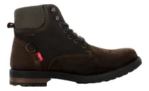 Comprar Levi's Bota Trabajo Casual Piel Gamuza Cafe Hombre 82229