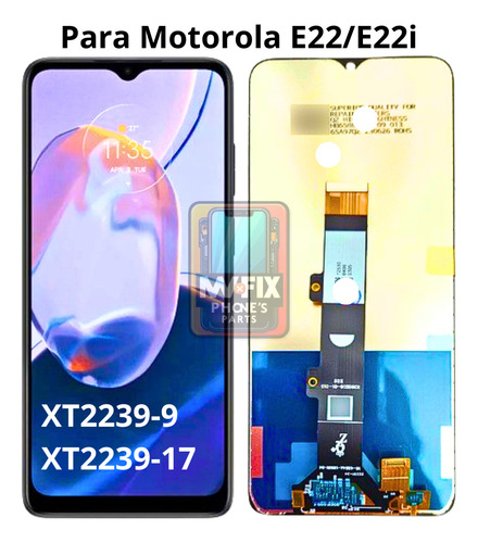 Display Para Moto E22/e22i Original Premium