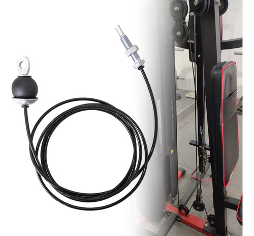 Cable De Polea Ajustable Para Ejercicios En Casa 140cm