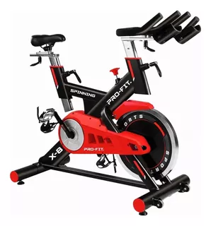 Bicicleta Spinning Profesional Estática Volante 22 Kg Dc