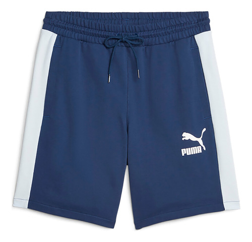Short Puma T7 Iconic Shorts 8  Hombre-azul