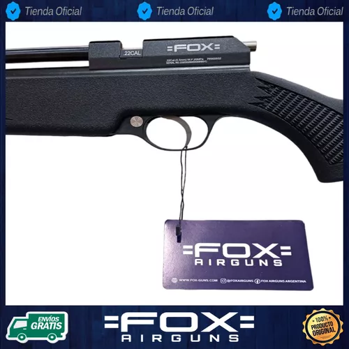Rifle Aire Comprimido Fox Pcp Pr900 Regulado 5,5 + Inflador
