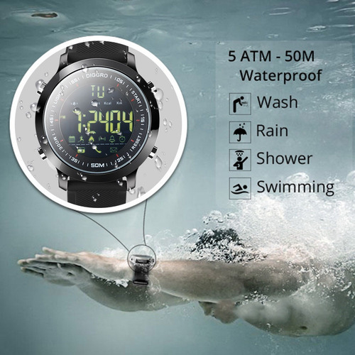 Relógio Diggro Di04 Smart Bluetooth Prova Dagua Ios Android