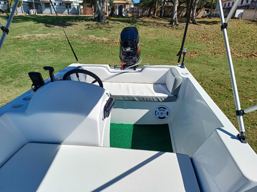 Lancha Rs 530 Com Motor Mercury 50 Elpto 2 Tempos 0km 17 Pés